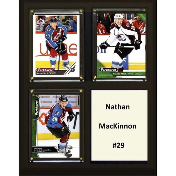 Williams & Son Saw & Supply C&I Collectables 810MACKINNON NHL 6 x 8 in. Nathan MacKinnon Colorado Avalanche Two Card Plaque 810MACKINNON